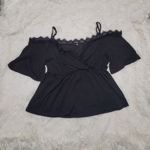 No brand cold shoulder summer top